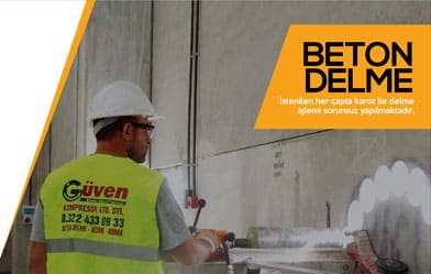 En Hızlı ve Hatasız Beton Delme İçin Güven Kompresör 
